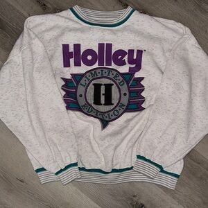 Holley Limited Edition White Crewneck Sweater